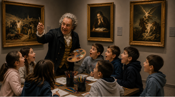 El taller mágico de Goya 
