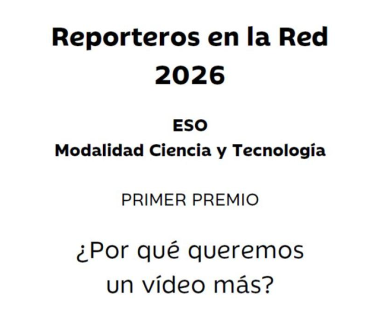 ¿Por qué queremos un vídeo más? | Primer premio Reporteros en la Red 2026 | ESO | Ciencia y Tecnología