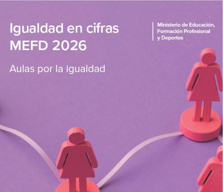 Igualdad en cifras. MEFD 2026. Aulas por la igualdad