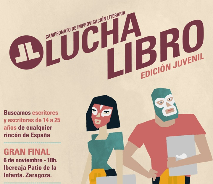 Ocho jóvenes talentos de toda España se medirán en la gran final de LuchaLibro 2026 en Zaragoza